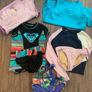 Girls size 8 swim bundle